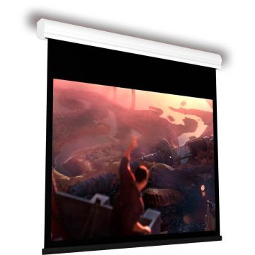 160x120 cm formato 4:3 Schermo a Motore con bordi neri TIZIANO