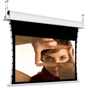 185x139 cm formato 4:3 Schermo Motorizzato da controsoffitto INCEEL TENSIO CLASSIC bordato (237cm)