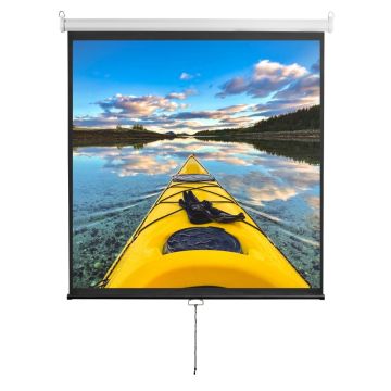 213 x 213 cm Schermo di proiezione a molla PSM-118-2