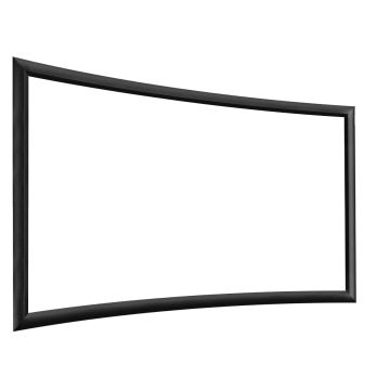 220x124 cm formato 16:9 Schermo a Cornice Rigida Plano Curvo (237x141 cm)