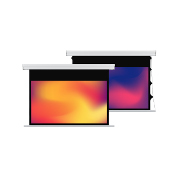 223 x 125 cm formato 16:9 schermo a motore wave evo tensioned con bordi (250cm)