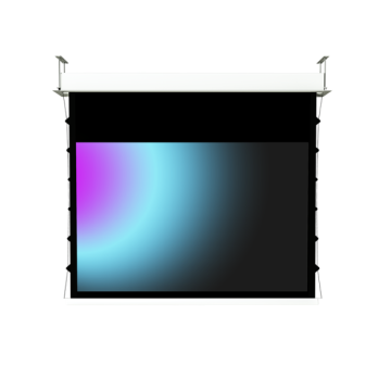 244 x 183 cm formato 4:3 schermo a motore inceiling Tens evo con bordi(276cm)