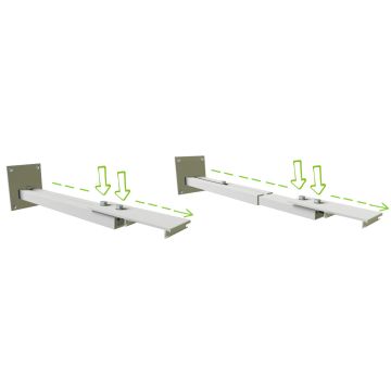 STAFFE DISTANZIALI SLIM/MOT 40-60