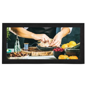 300 x169 cm formato 16:9 Schermo a Cornice Vellutata Living (320 cm)