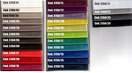 Colori tessuto insonorizzante