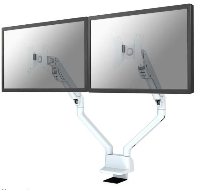 Staffa da scrivania per 2 monitor Newstar FPMA-D750DWHITE2