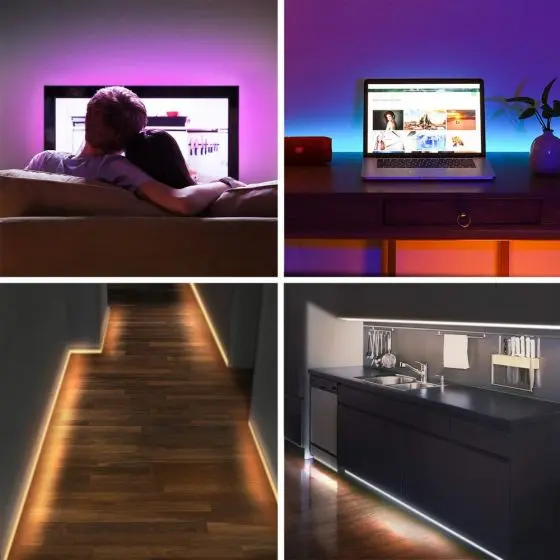 STRISCIA LED USB, RETROILLUMINAZIONE TV – Luminia Led